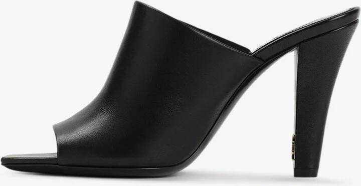 Jill 95 Nappa Leather Mules - Image 2