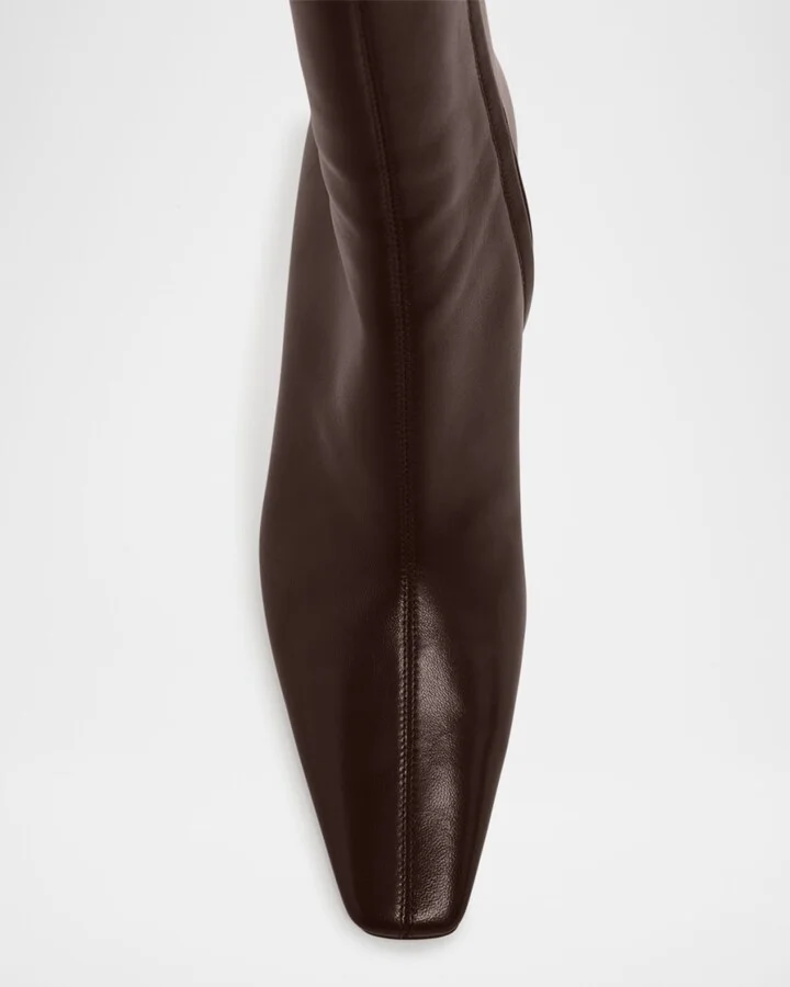 Jill Calfskin Ankle Booties - Image 11