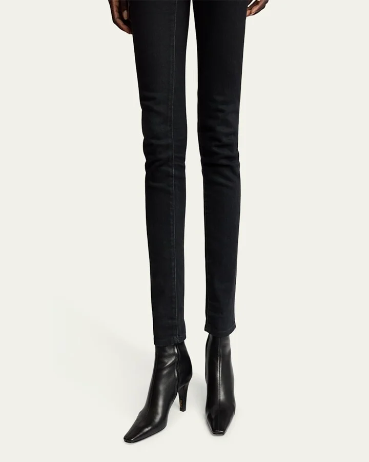 Jill Calfskin Ankle Booties - Image 9