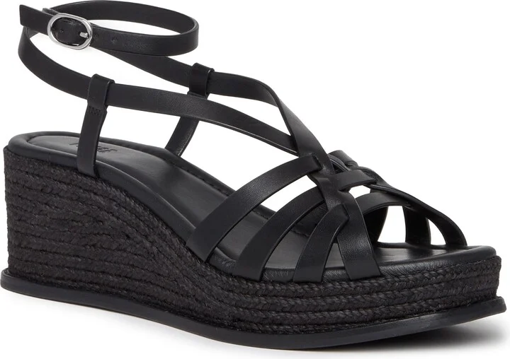Jill Espadrille Ankle Strap Platform Wedge Sandal