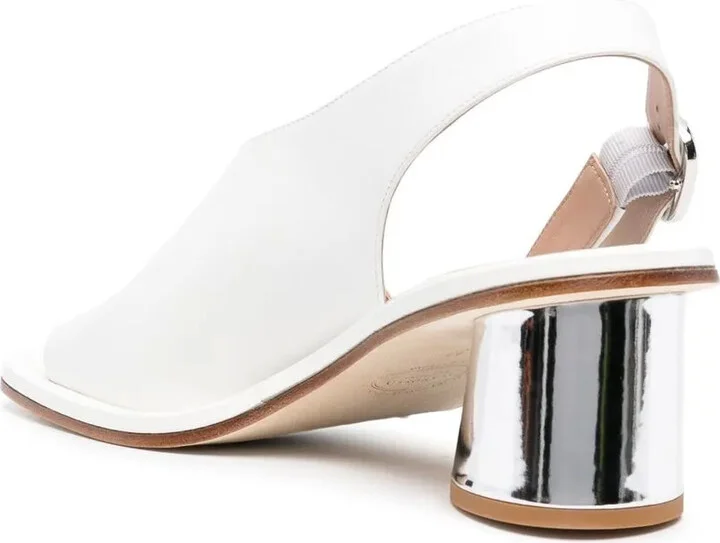 Jill slingback leather sandals - Image 3