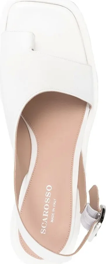 Jill slingback leather sandals - Image 4