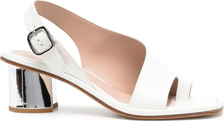 Jill slingback leather sandals