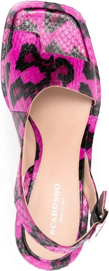 Jill snakeskin-effect sandals - Image 4
