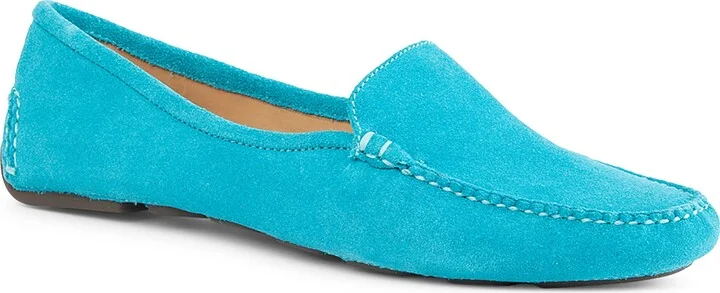 Turquoise Suede