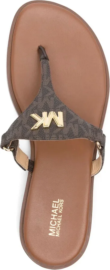 Jillian logo-plaque sandals - Image 4