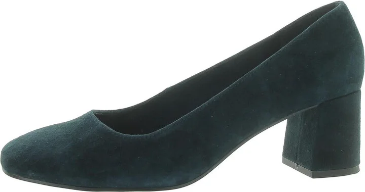 jillian Womens Square Toe Slip On Mary Jane Heels