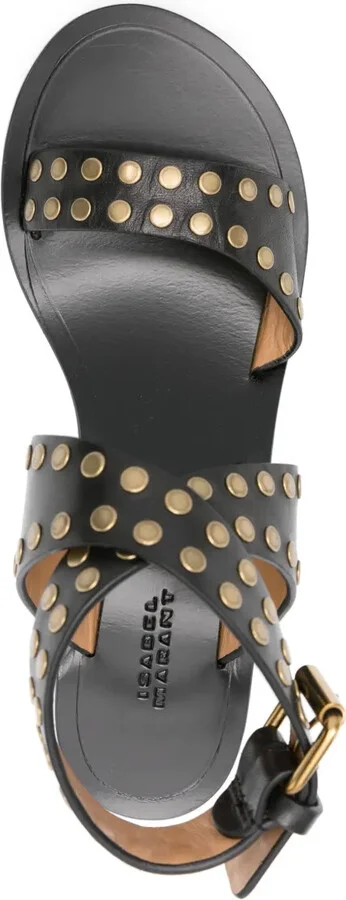 Jillin 50mm leather sandals - Image 4