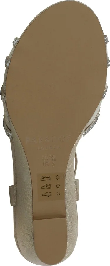 Jilly Embellished Wedge Sandal - Image 6