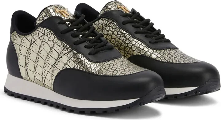 Jimi Running panelled metallic sneakers - Image 2