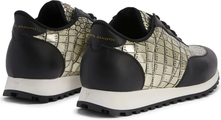 Jimi Running panelled metallic sneakers - Image 3