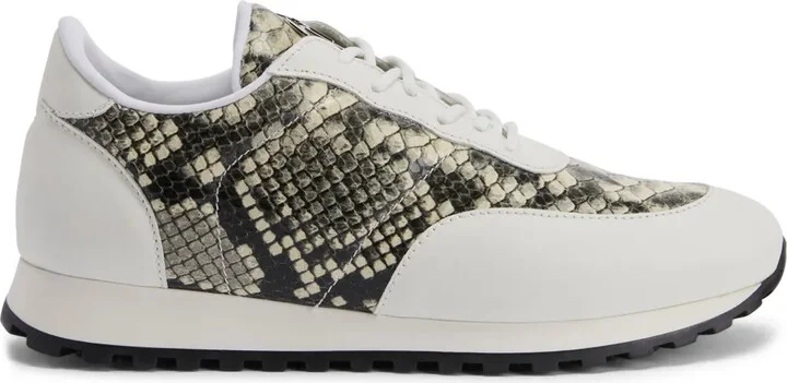 Jimi Running python-print sneakers