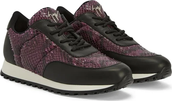 Jimi snakeskin leather sneakers - Image 2