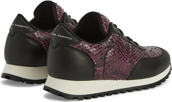 Jimi snakeskin leather sneakers - Image 3