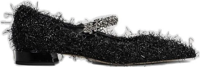 Jimmy Choo 25 Bing Embellished Pumps