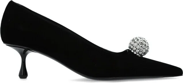 Jimmy Choo 50 Orb Velvet Pumps
