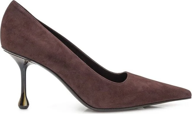 Jimmy Choo 80 Ixia Pointed-Toe Stiletto Heel Pumps