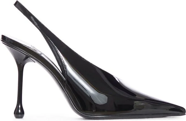 Jimmy Choo 95 Isa Pointed Toe Slingback Pumps