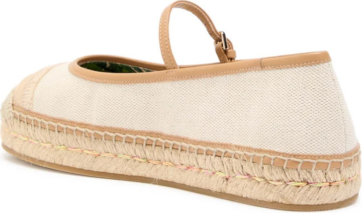 Jimmy Choo Aciel Canvas Espadrille Flats - Image 2