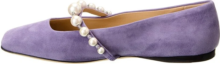 Jimmy Choo Ade Suede Flat - Image 2
