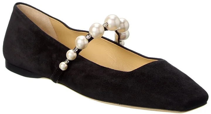 Jimmy Choo Ade Suede Flat