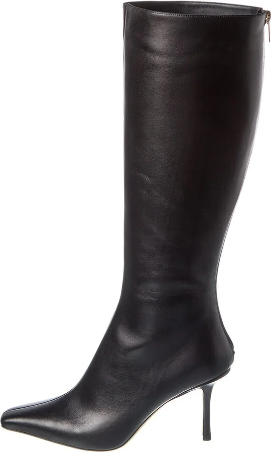 Jimmy Choo Agathe Kb 85 Leather Knee-High Boot - Image 2
