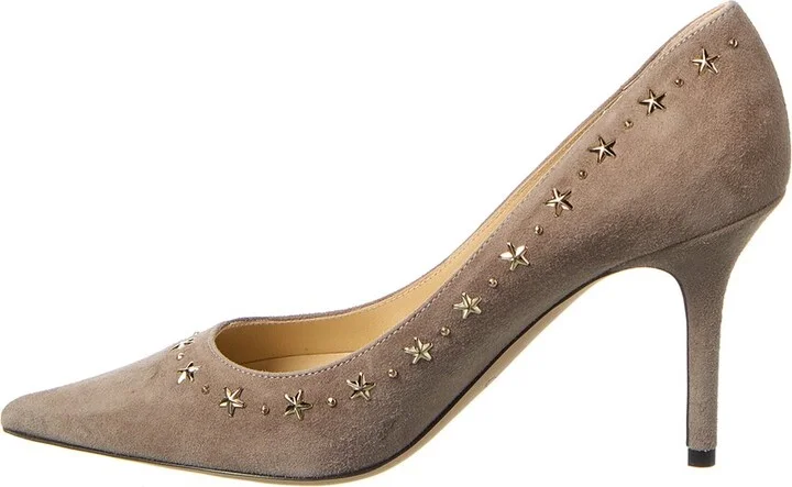 Jimmy Choo Agnes Suede Pump - Image 2