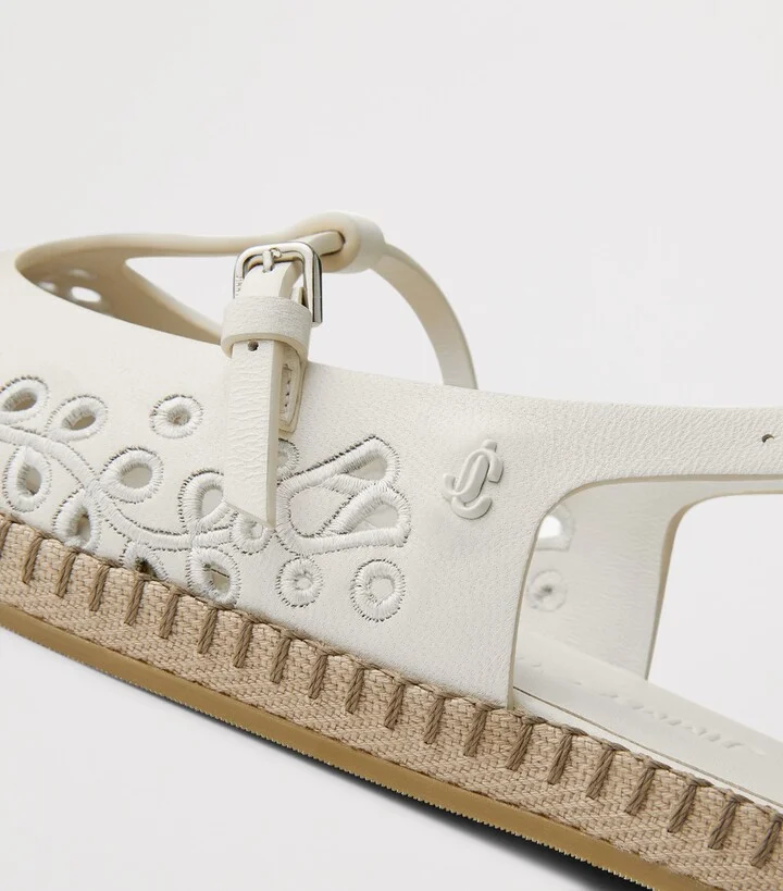 Jimmy Choo Aimee Leather Slingback Sandals - Image 3