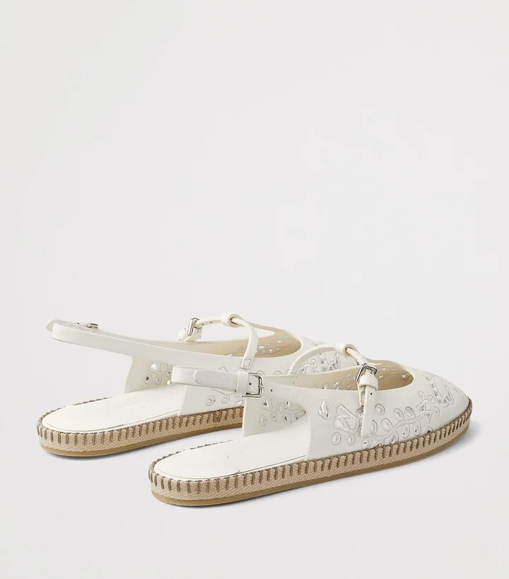 Jimmy Choo Aimee Leather Slingback Sandals - Image 4