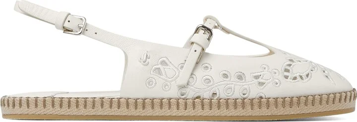 Jimmy Choo Aimee Leather Slingback Sandals