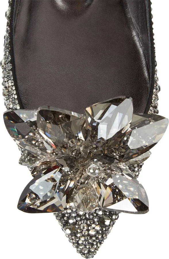 Jimmy Choo Alia 85 Crystal Pumps - Image 5