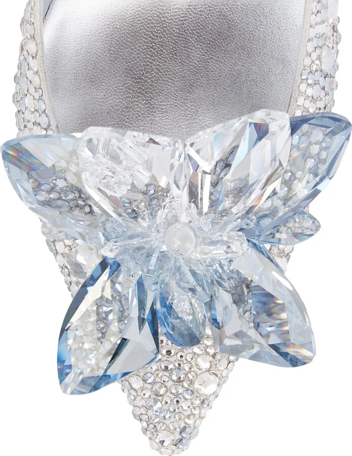 Jimmy Choo Allure 50 Crystal Pumps - Image 3