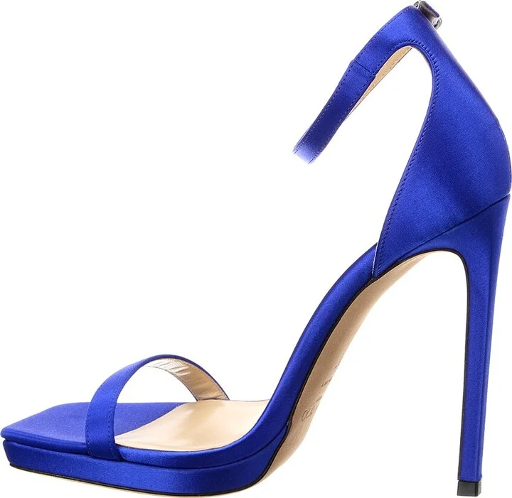 Jimmy Choo Alva 120 Satin Sandal - Image 2