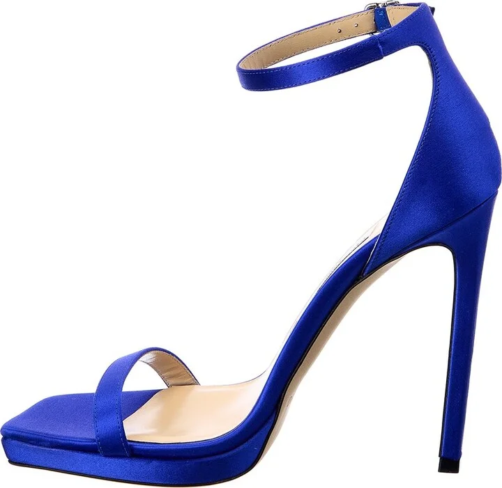 Jimmy Choo Alva 120 Satin Sandal - Image 2