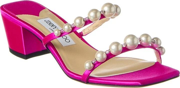 Jimmy Choo Amara 45 Satin Sandal