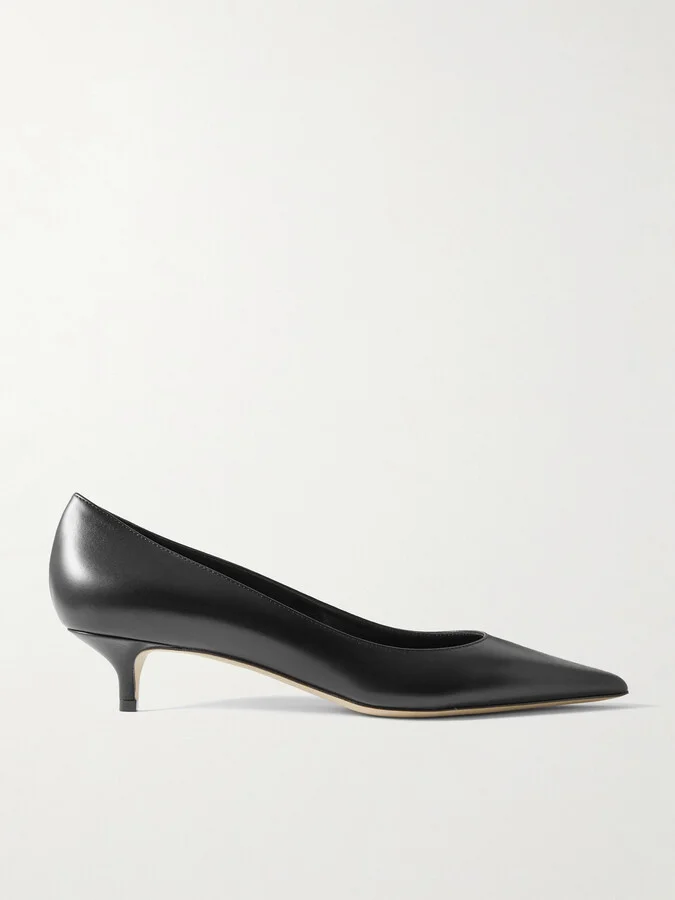 Jimmy Choo - Amelia 30 Leather Pumps - Black