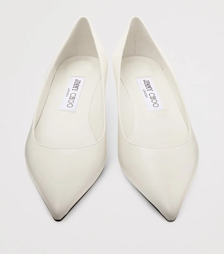 Jimmy Choo Amelia 50 Leather Pumps - Image 3
