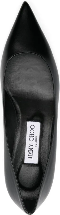 Jimmy Choo Amelia Leather Pumps - Image 4