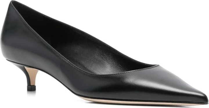 Jimmy Choo Amelia Leather Pumps - Image 2