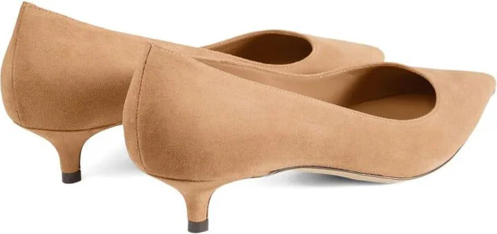 Jimmy Choo Amelia Suede Leather Pumps - Image 2