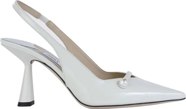 Jimmy Choo Amita 85 Pointed Toe Slingback Pumps
