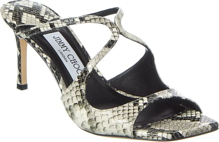 Jimmy Choo Anise 75 Leather Sandal