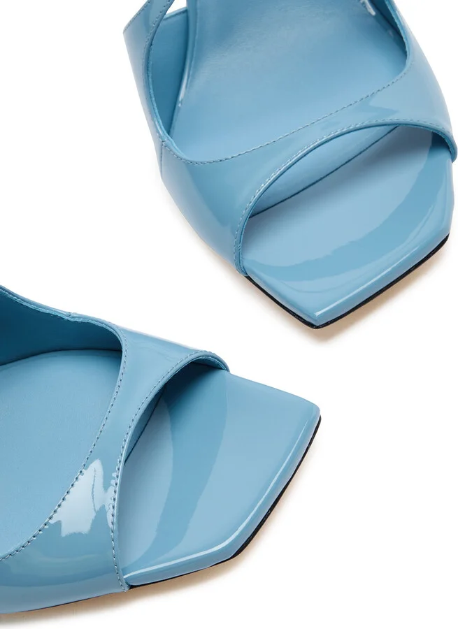 Jimmy Choo Anise 75 Patent Leather Mules - Image 3