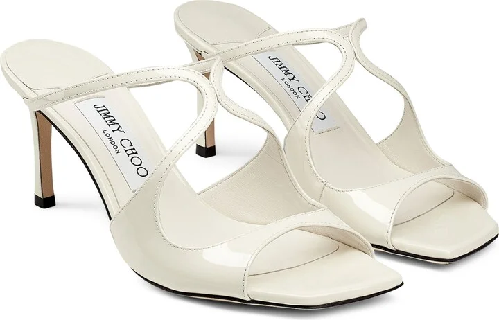 Jimmy Choo Anise 75 Patent Leather Sandals - Image 4