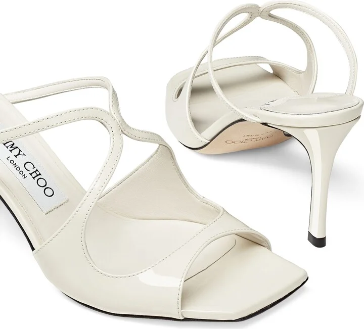 Jimmy Choo Anise 75 Patent Leather Sandals - Image 6