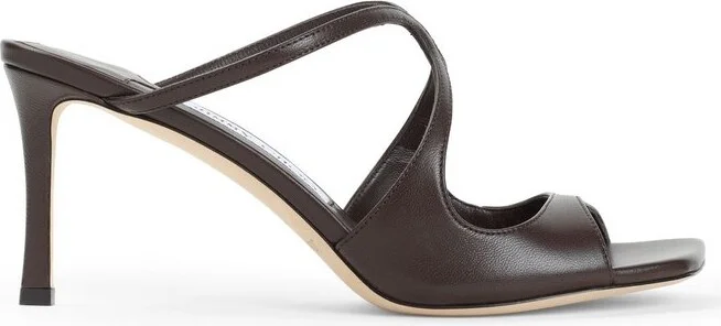 Jimmy Choo Anise 75 Square Toe Mules
