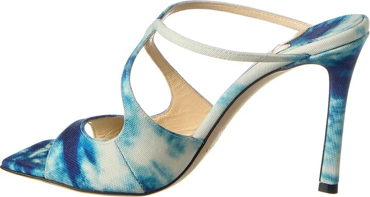 Jimmy Choo Anise 95 Denim Sandal - Image 2