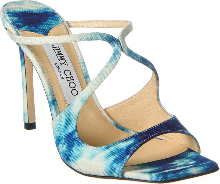 Jimmy Choo Anise 95 Denim Sandal