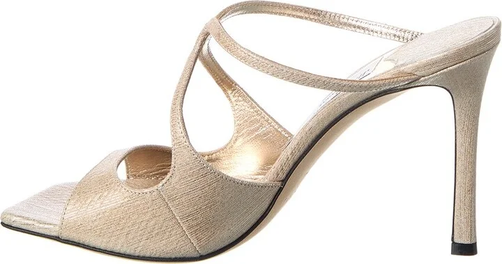 Jimmy Choo Anise 95 Leather Sandal - Image 2
