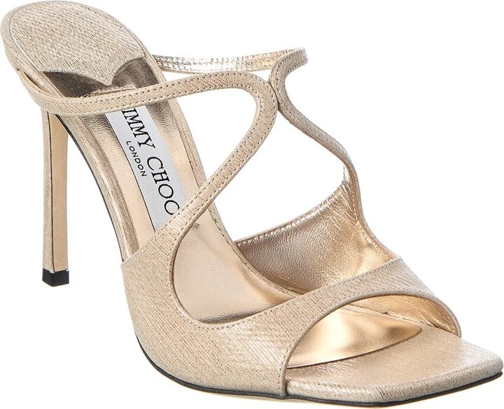 Jimmy Choo Anise 95 Leather Sandal